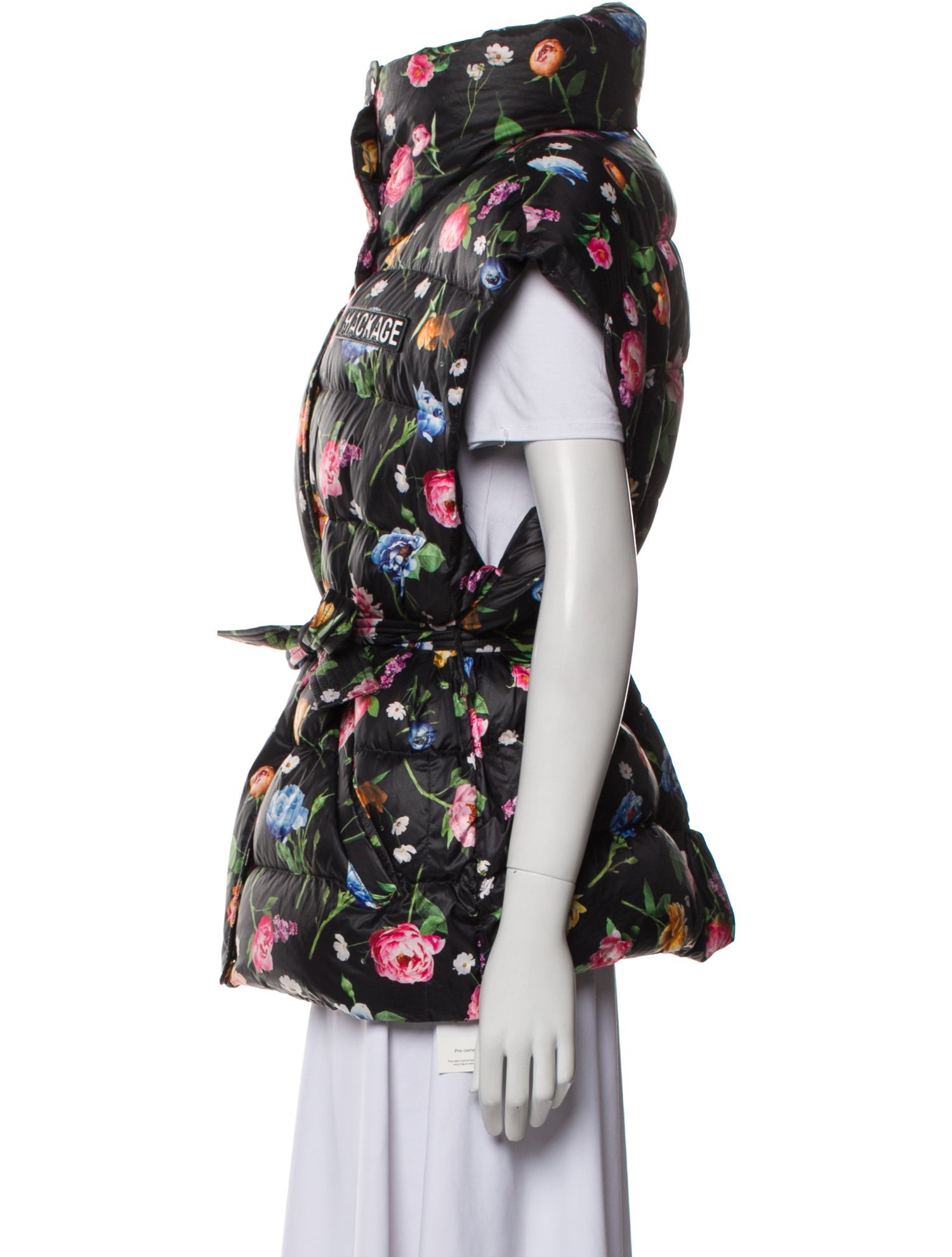 Mackage Floral Print Vest