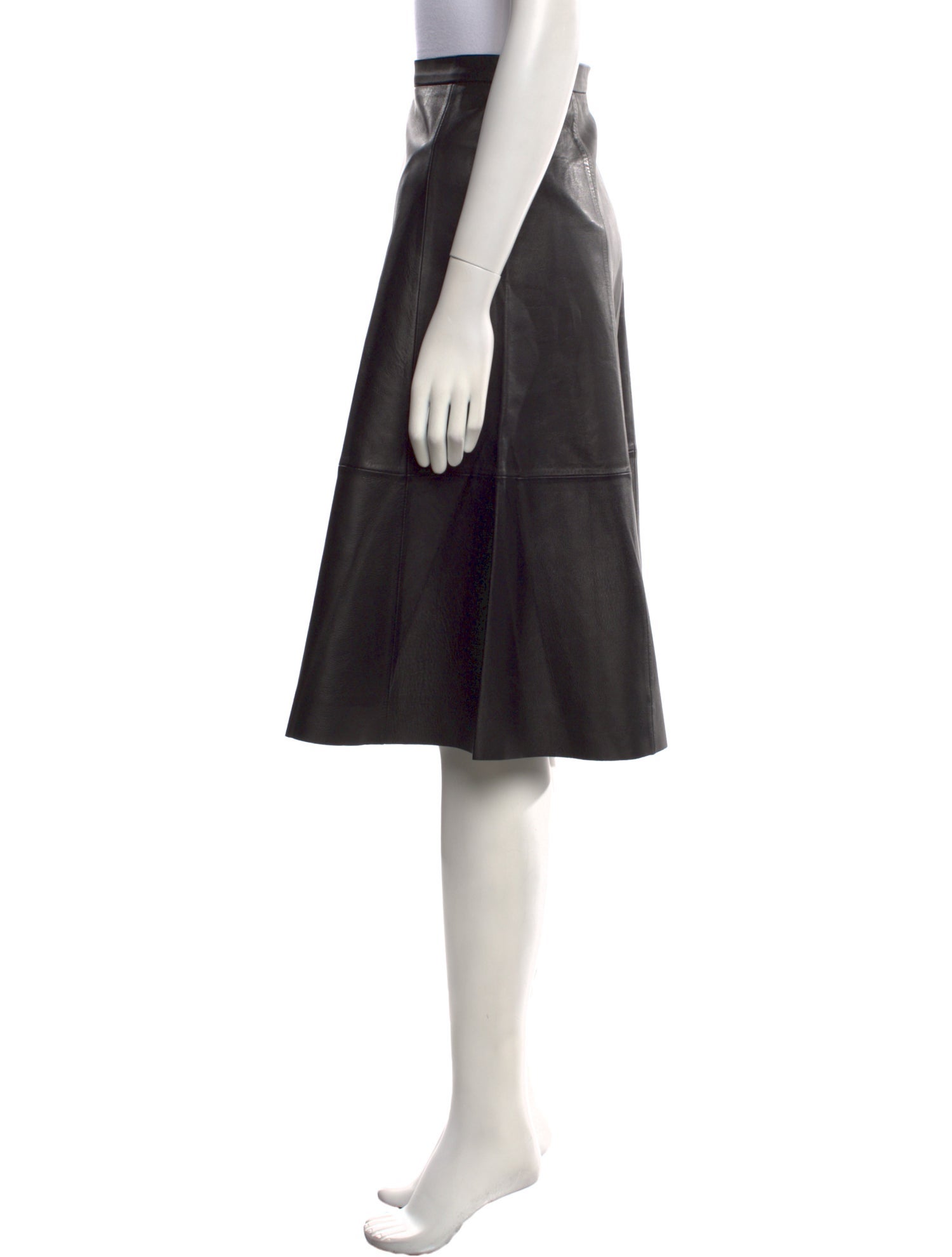 Mackage Leather Knee-Length Skirt