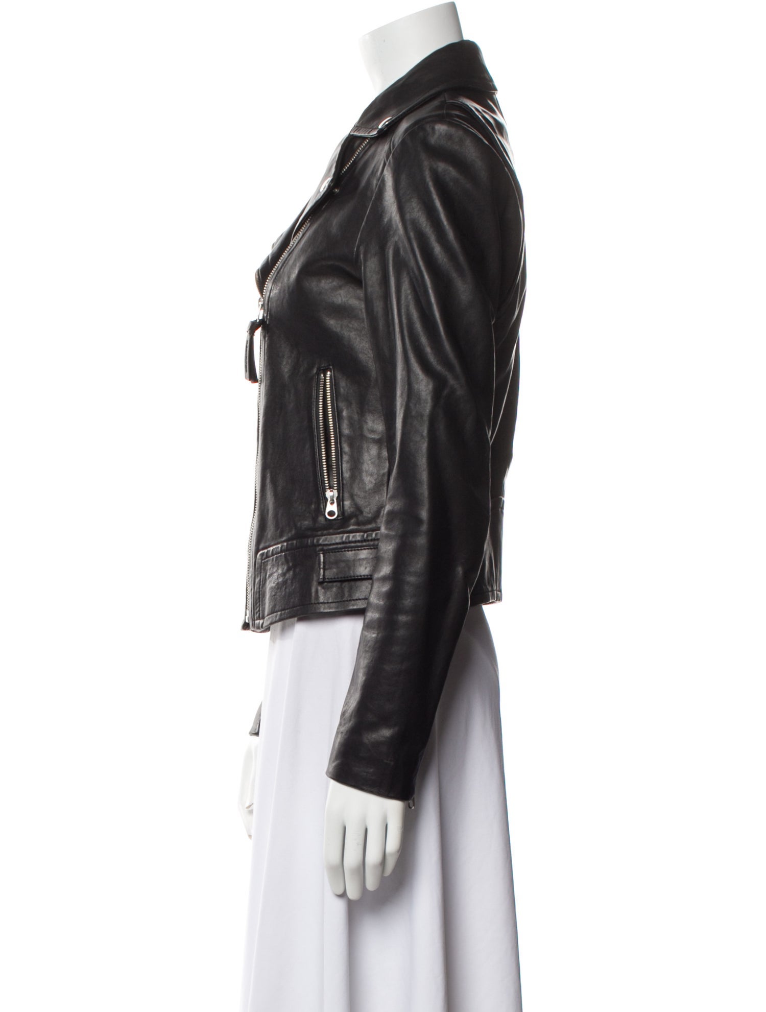 Mackage Lamb Leather Biker Jacket
