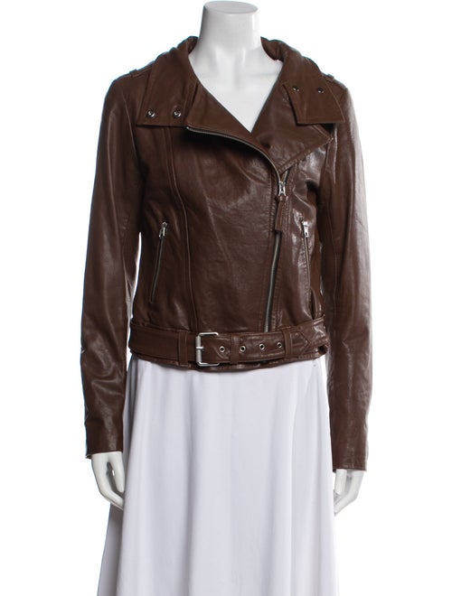 Mackage Leather Biker Jacket