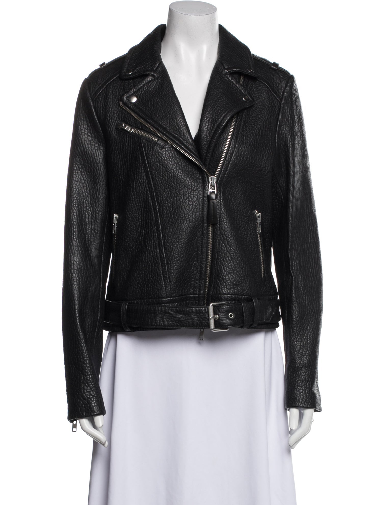 Mackage Lamb Leather Biker Jacket