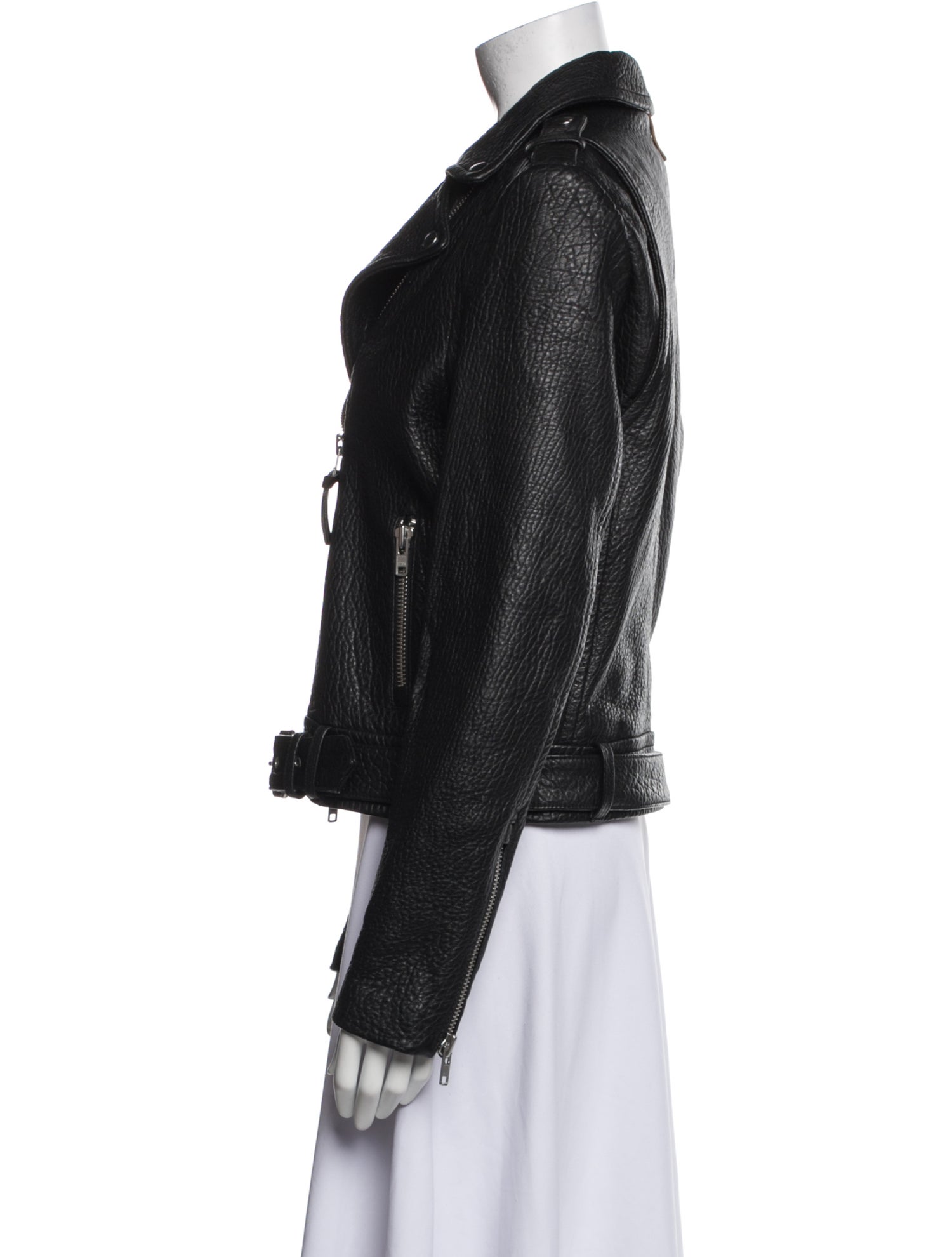 Mackage Lamb Leather Biker Jacket