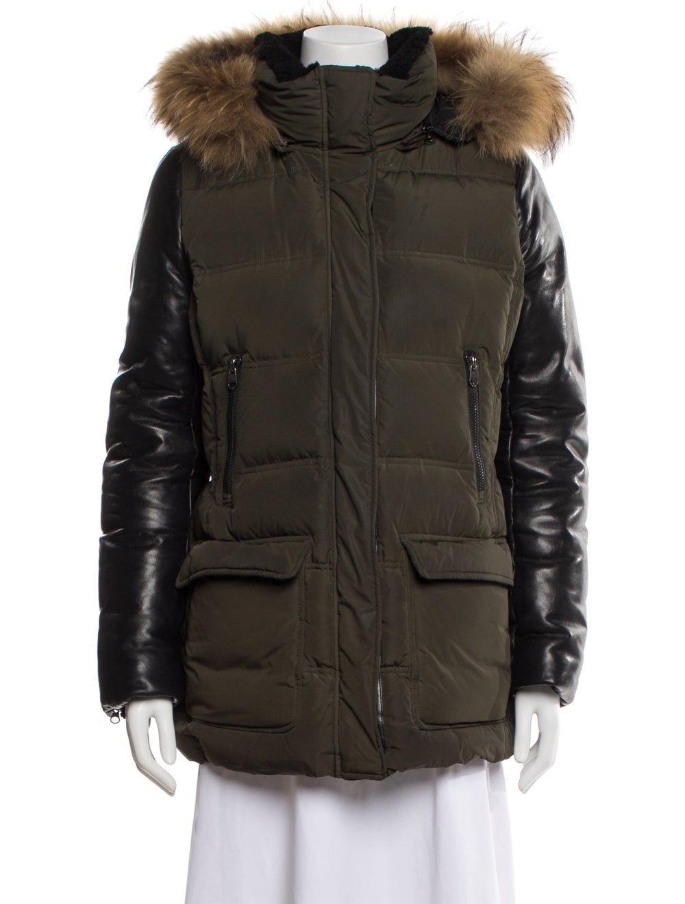 Mackage Colorblock Pattern Down Coat - image 1