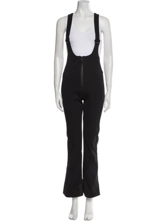 Mackage Nylon Plunge Neckline Jumpsuit
