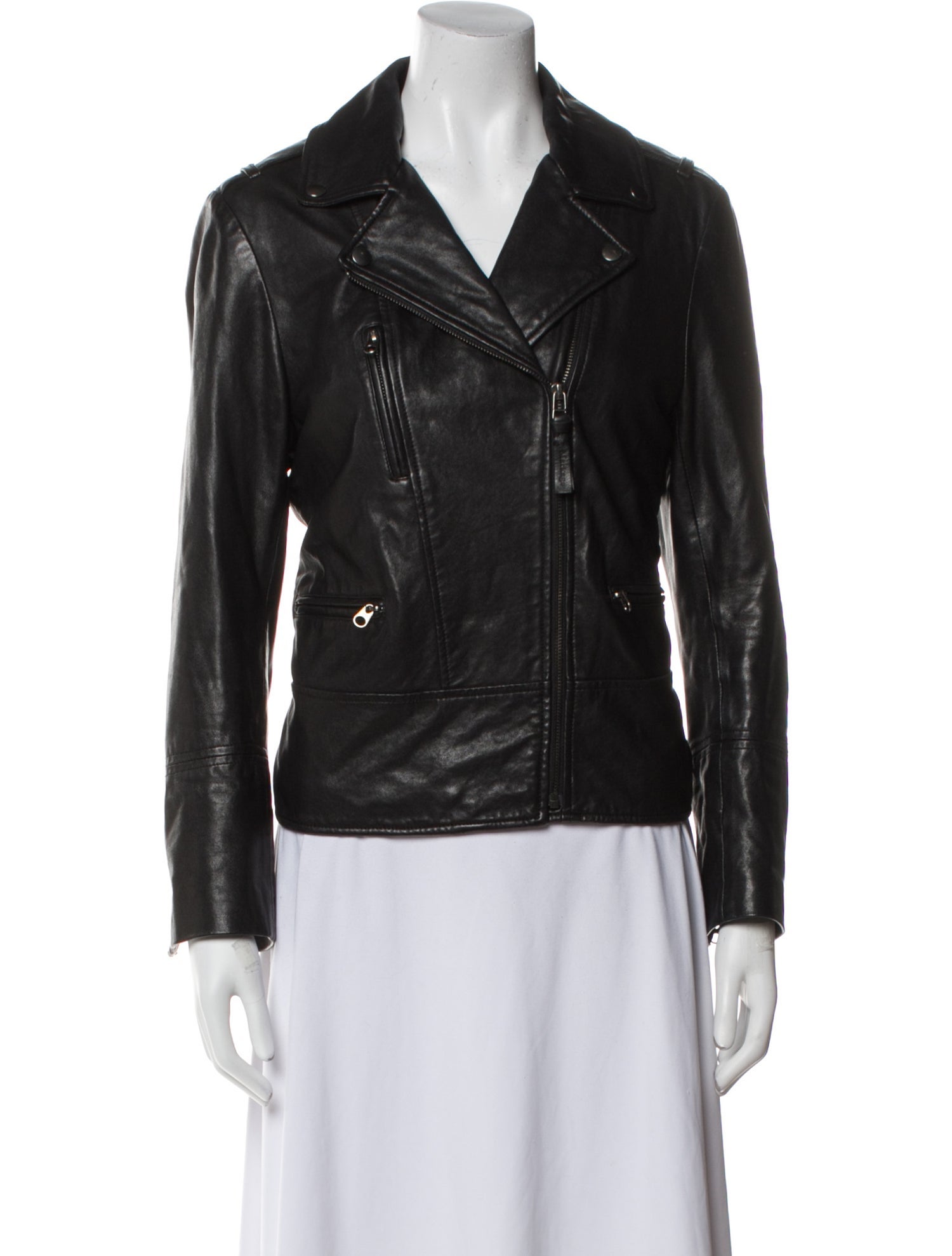 Mackage Lamb Leather Biker Jacket