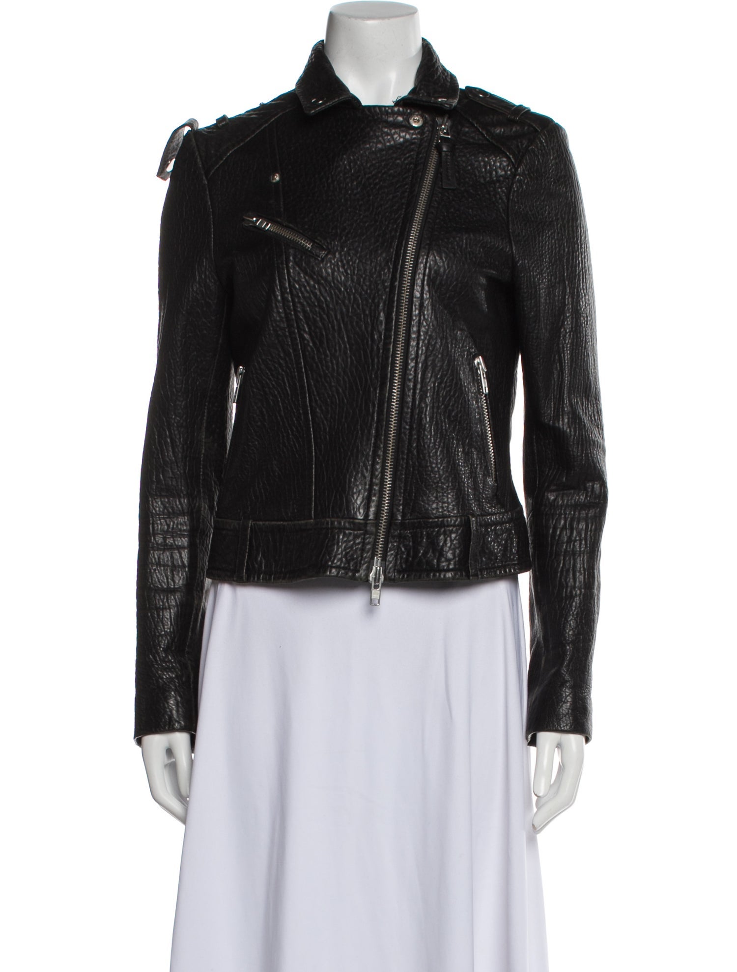 Mackage Leather Biker Jacket