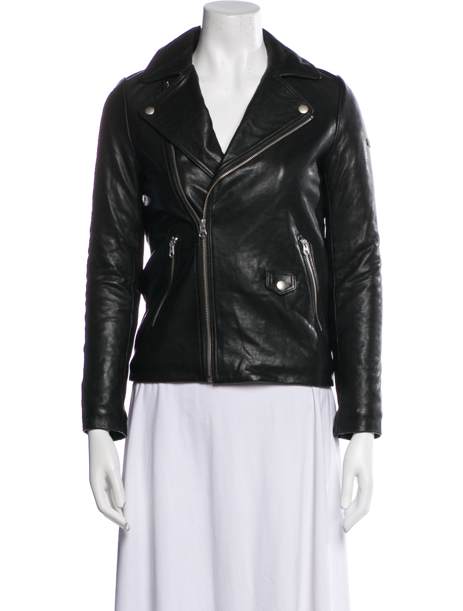Mackage Leather Biker Jacket