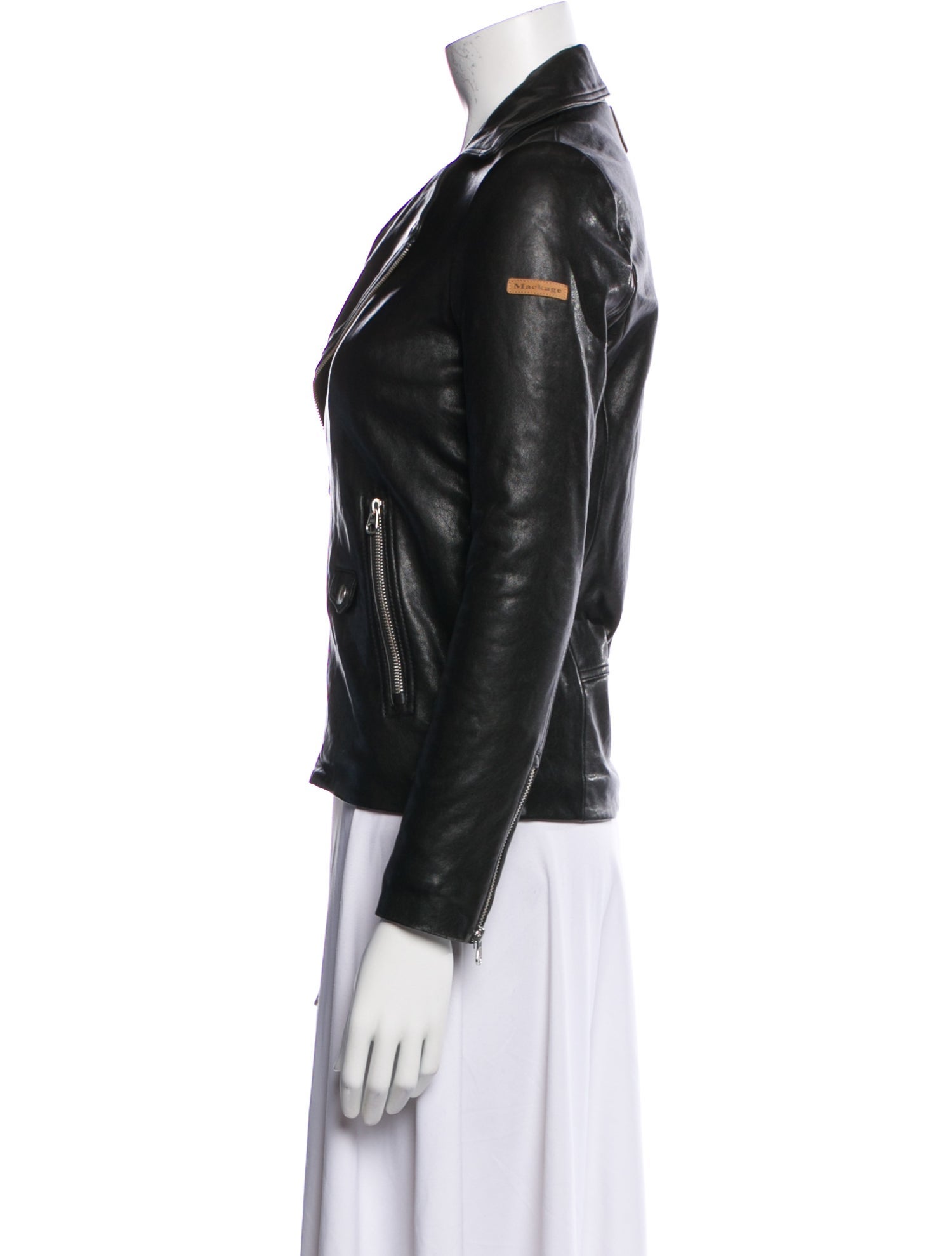 Mackage Leather Biker Jacket