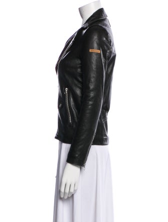 Mackage Leather Biker Jacket
