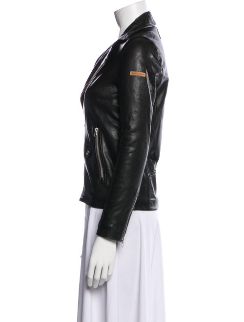 Mackage Leather Biker Jacket