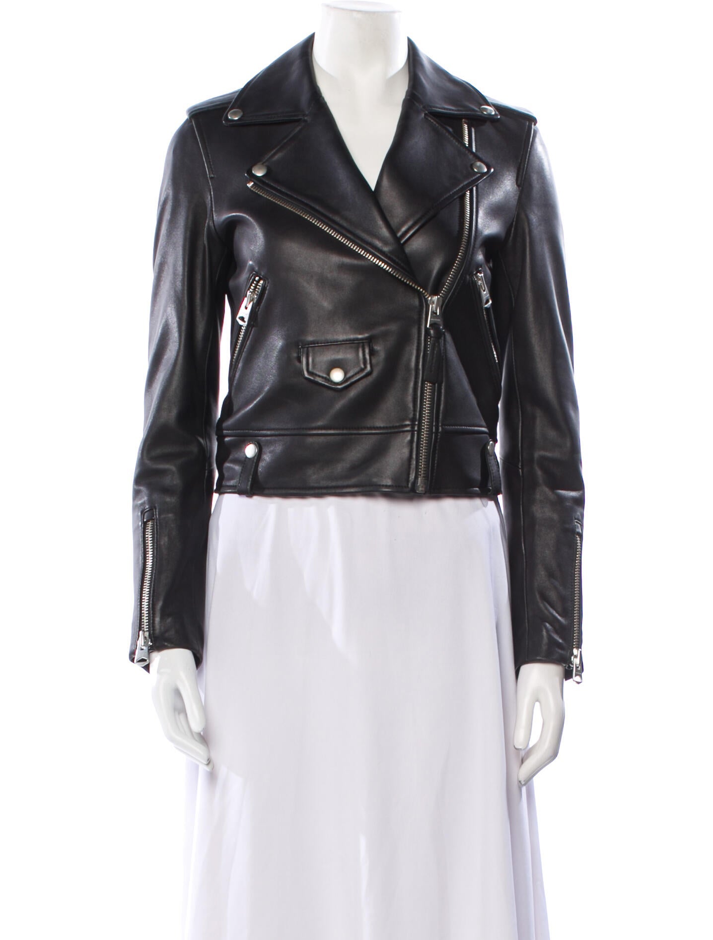 Mackage Leather Biker Jacket