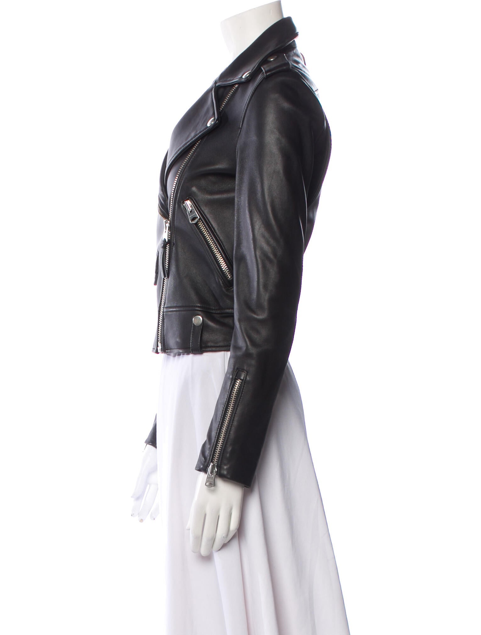 Mackage Leather Biker Jacket