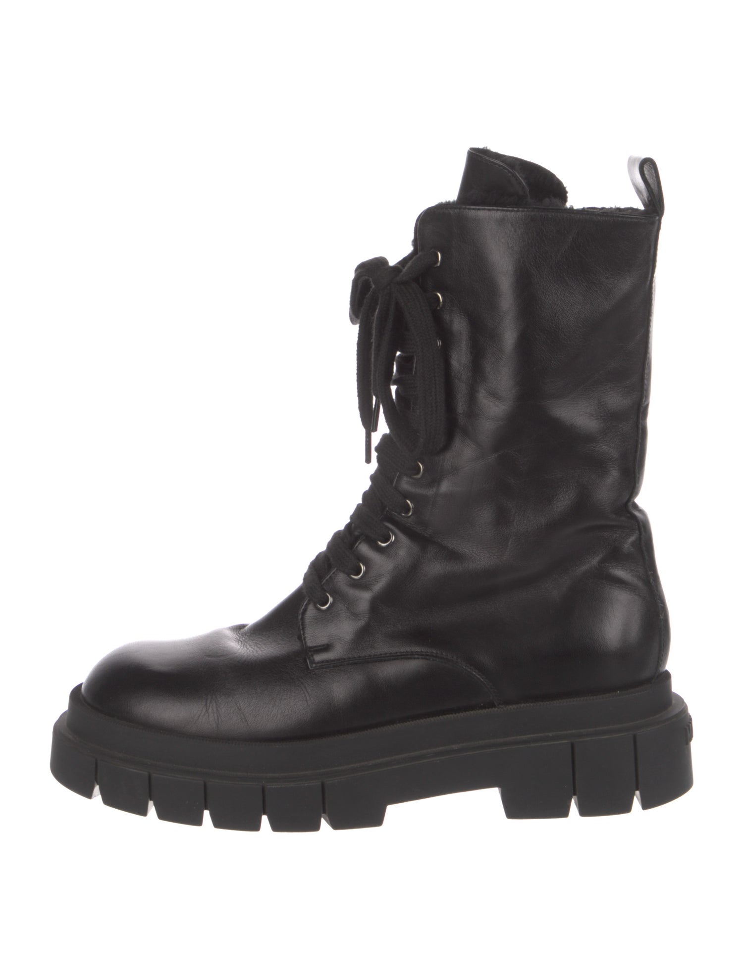 Mackage Leather Combat Boots