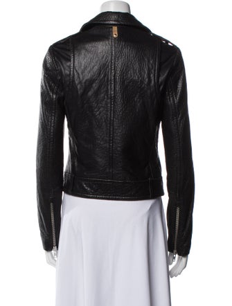 Mackage Leather Biker Jacket