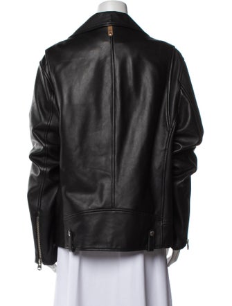Mackage Leather Biker Jacket