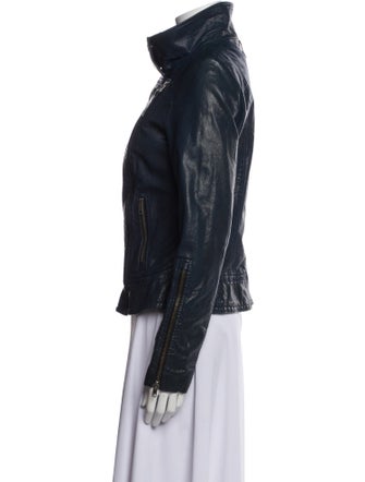 Mackage Leather Biker Jacket
