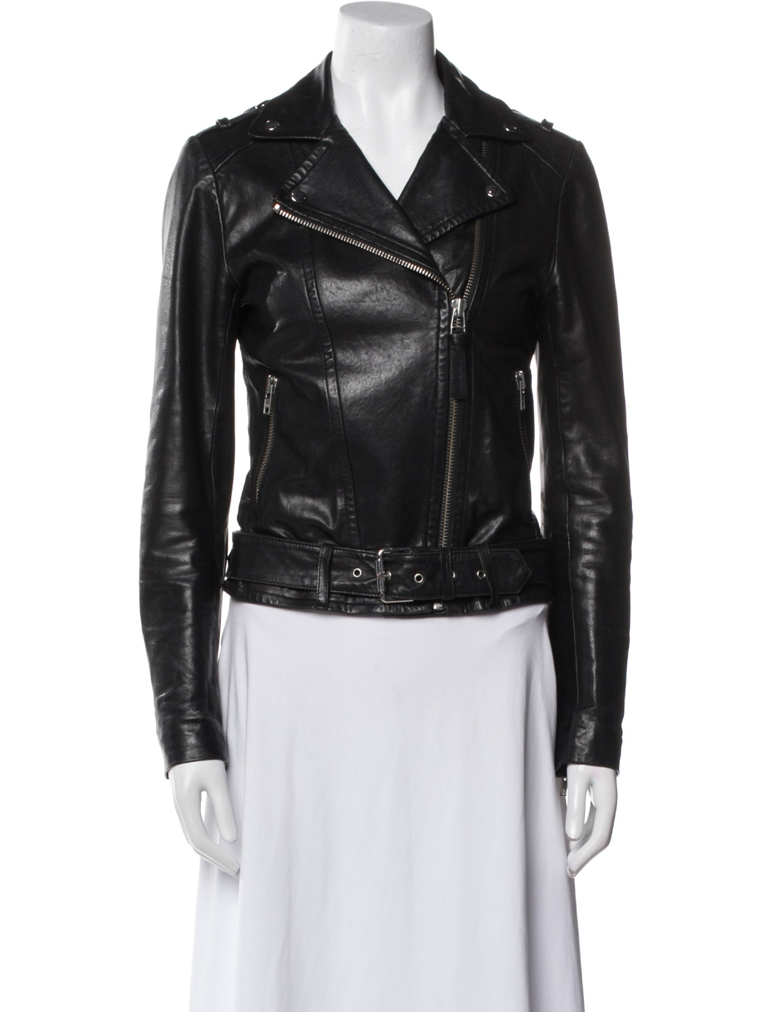 Mackage Leather Biker Jacket