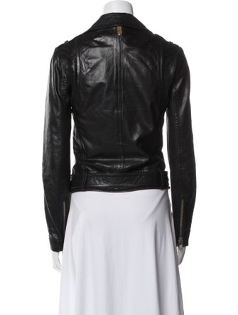 Mackage Leather Biker Jacket