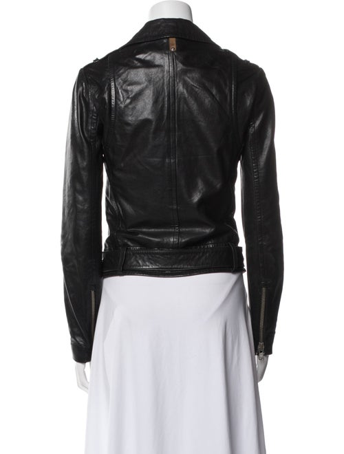 Mackage Leather Biker Jacket