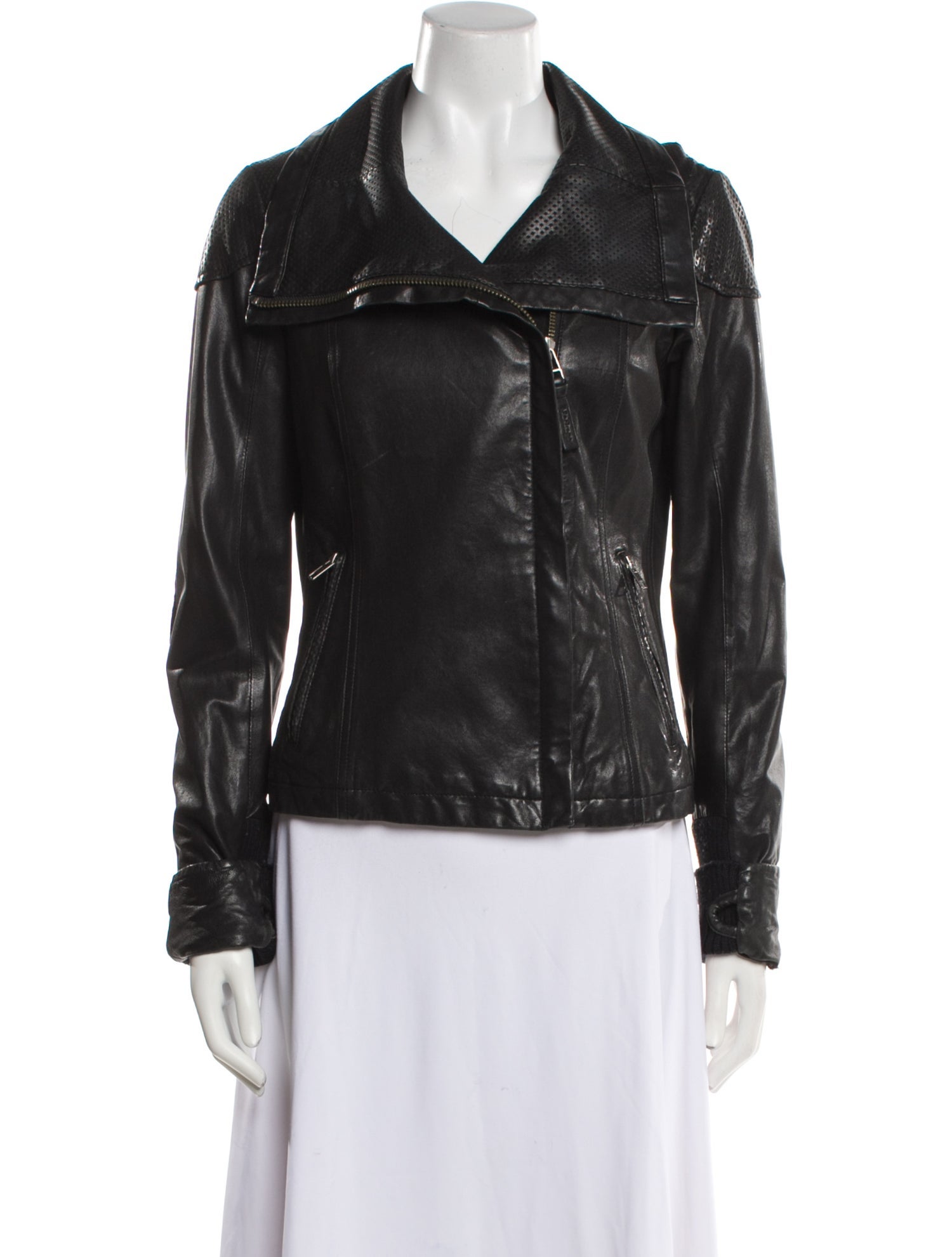 Mackage Leather Biker Jacket