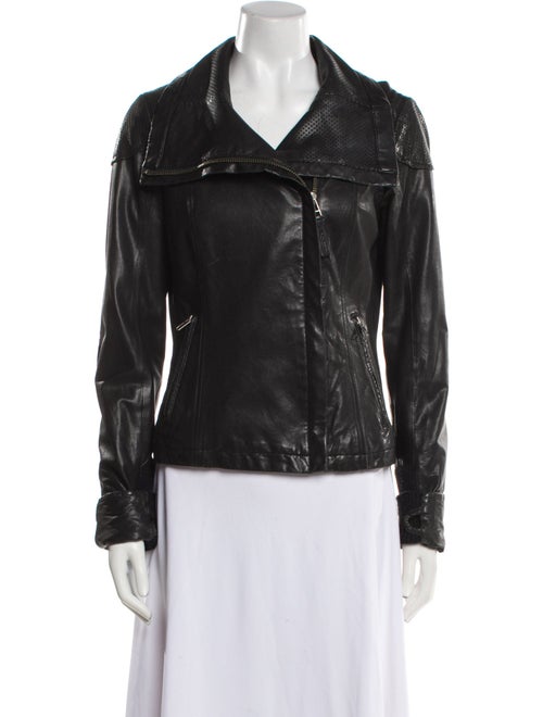 Mackage Leather Biker Jacket