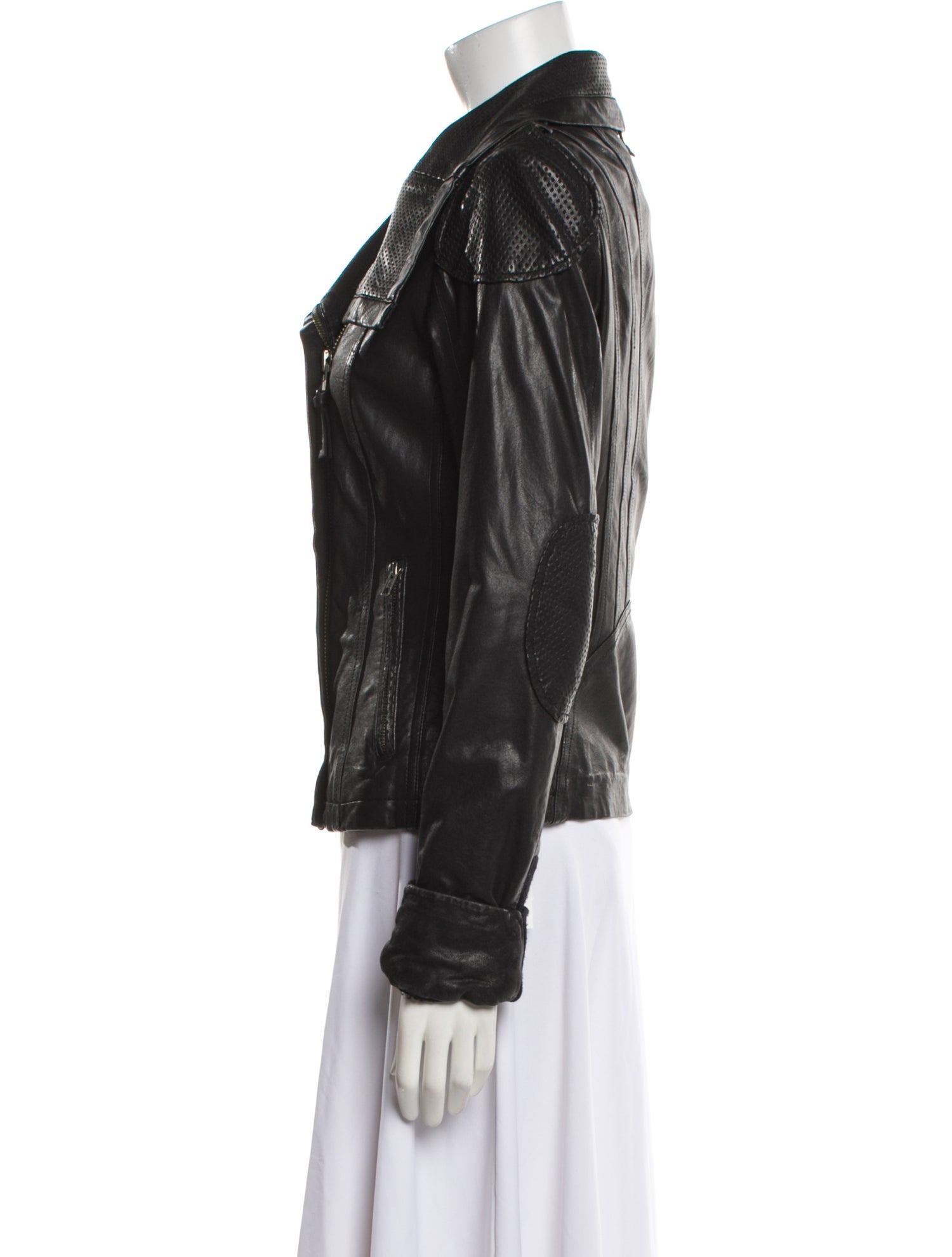 Mackage Leather Biker Jacket