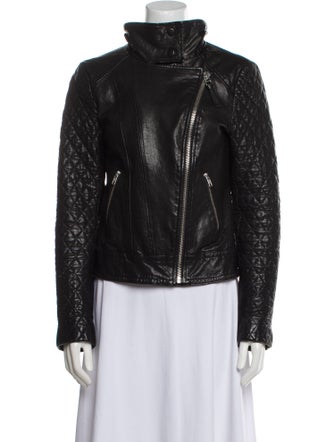 Mackage Leather Biker Jacket