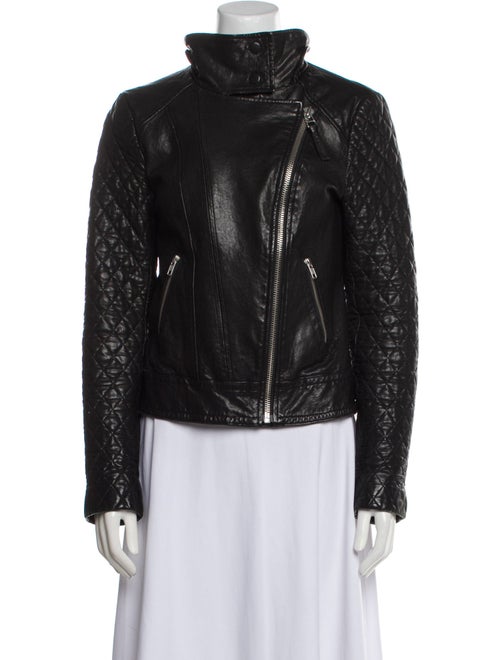 Mackage Leather Biker Jacket