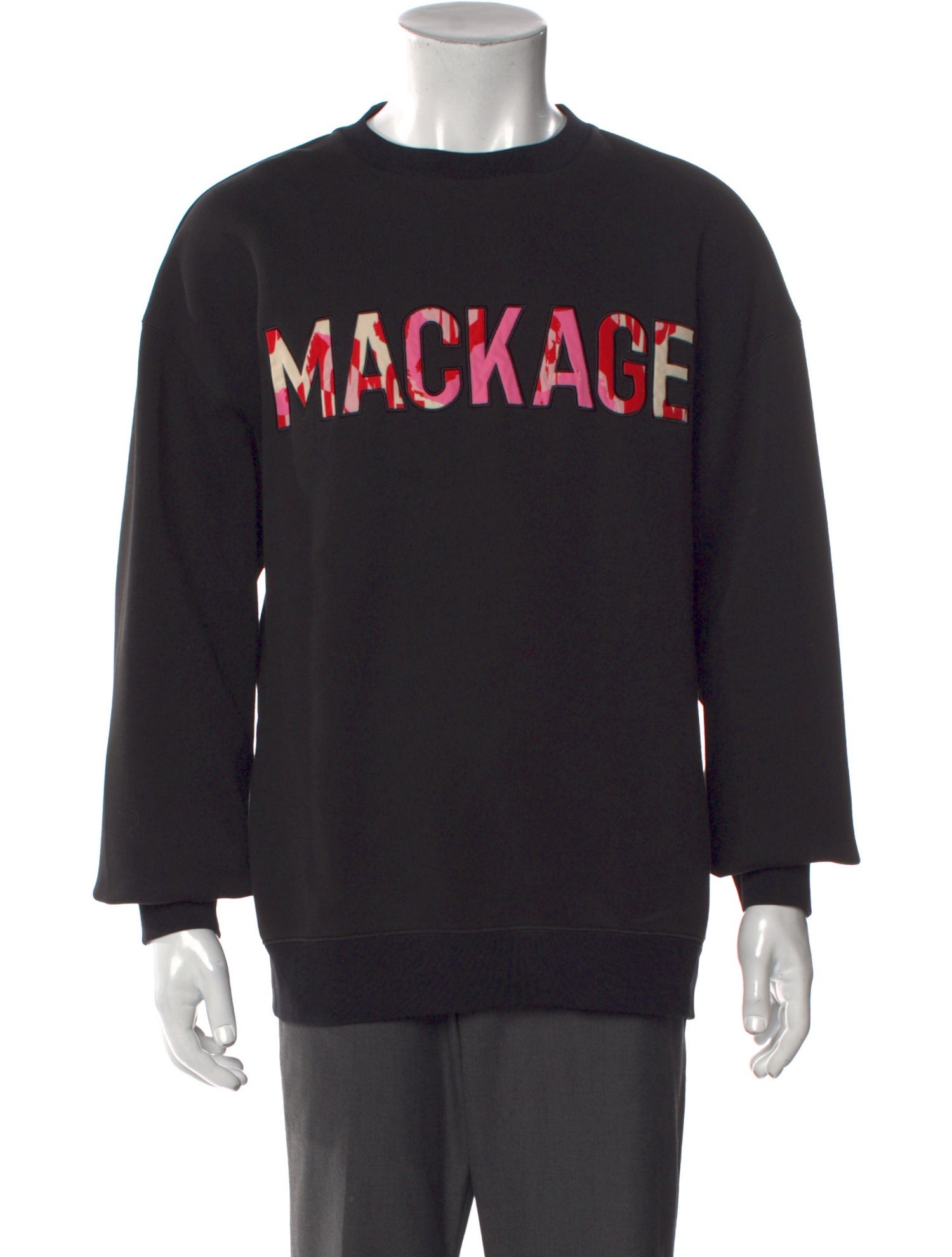 Mackage Graphic Print Crew Neck Pullover