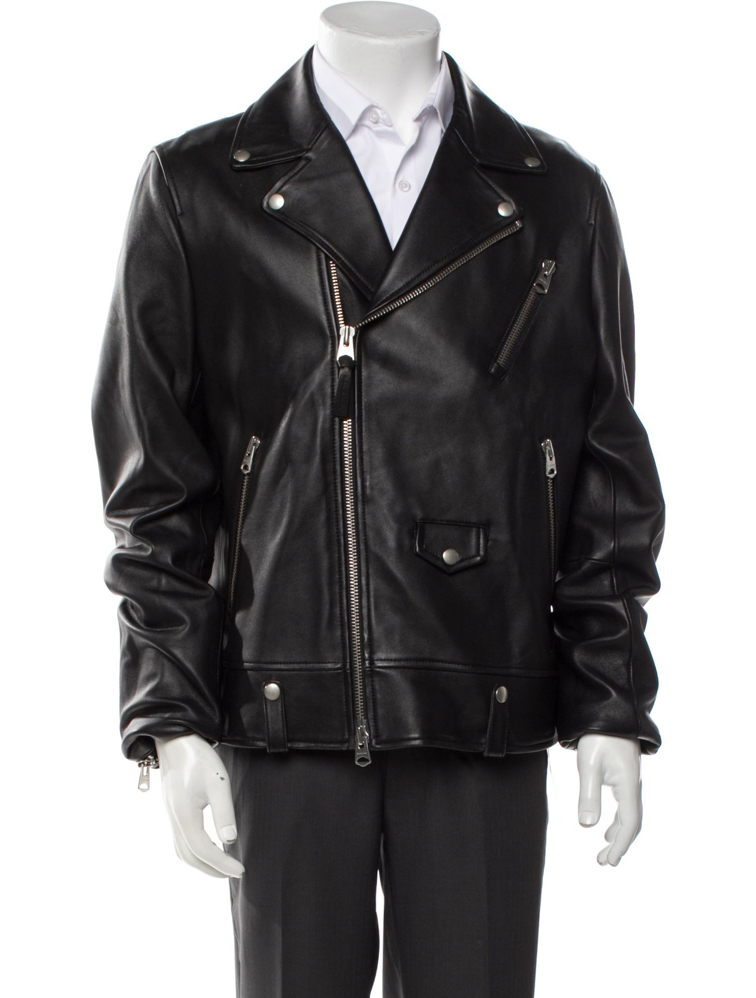 Mackage Lamb Leather Moto Jacket