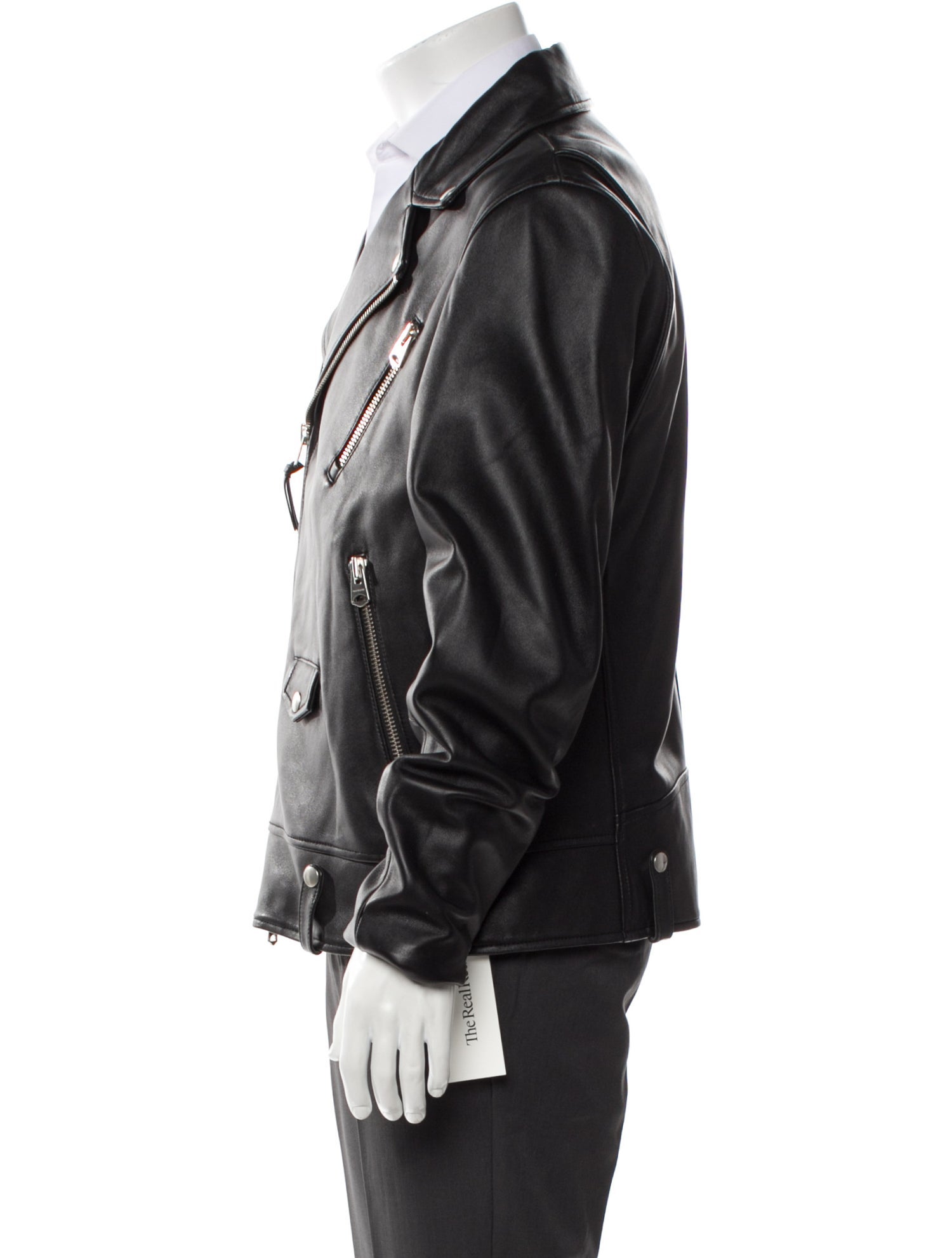Mackage Lamb Leather Moto Jacket