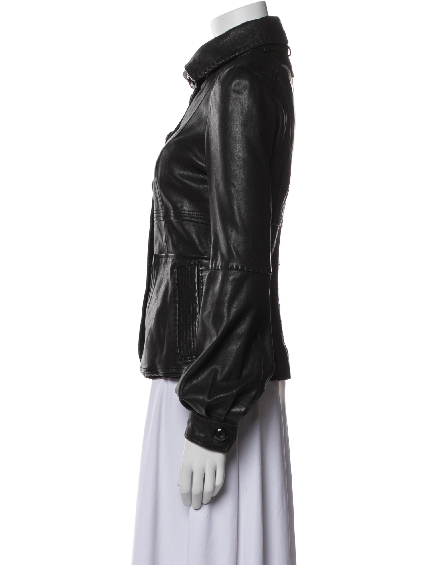 Mackage Lamb Leather Biker Jacket