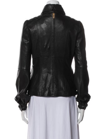 Mackage Lamb Leather Biker Jacket