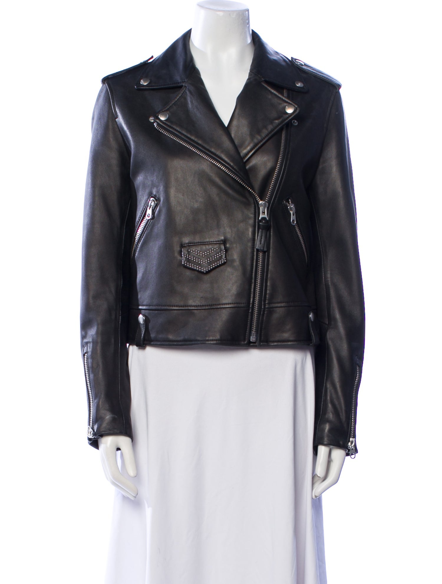 Mackage Leather Biker Jacket
