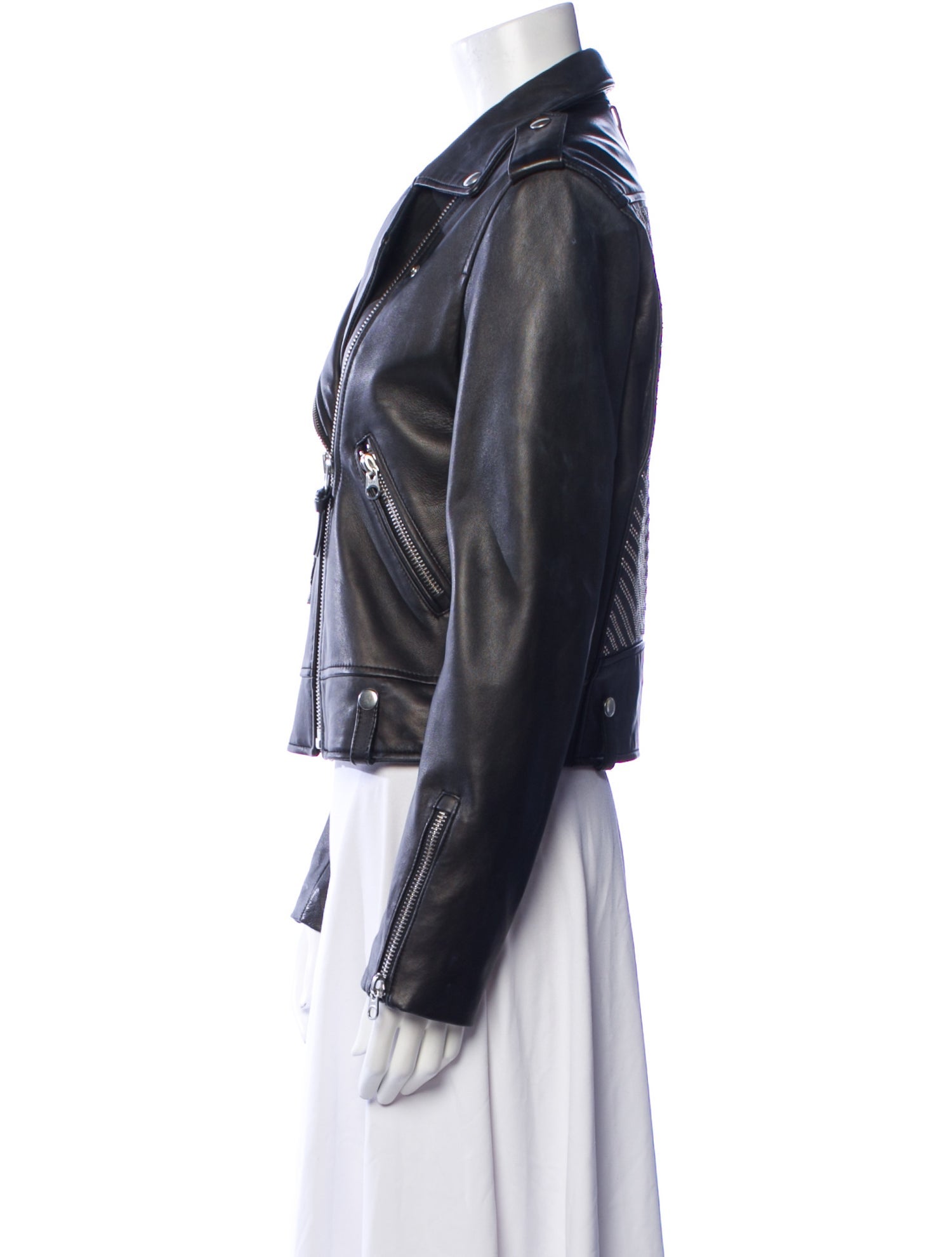 Mackage Leather Biker Jacket