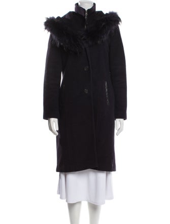 Mackage Wool Faux Fur Coat