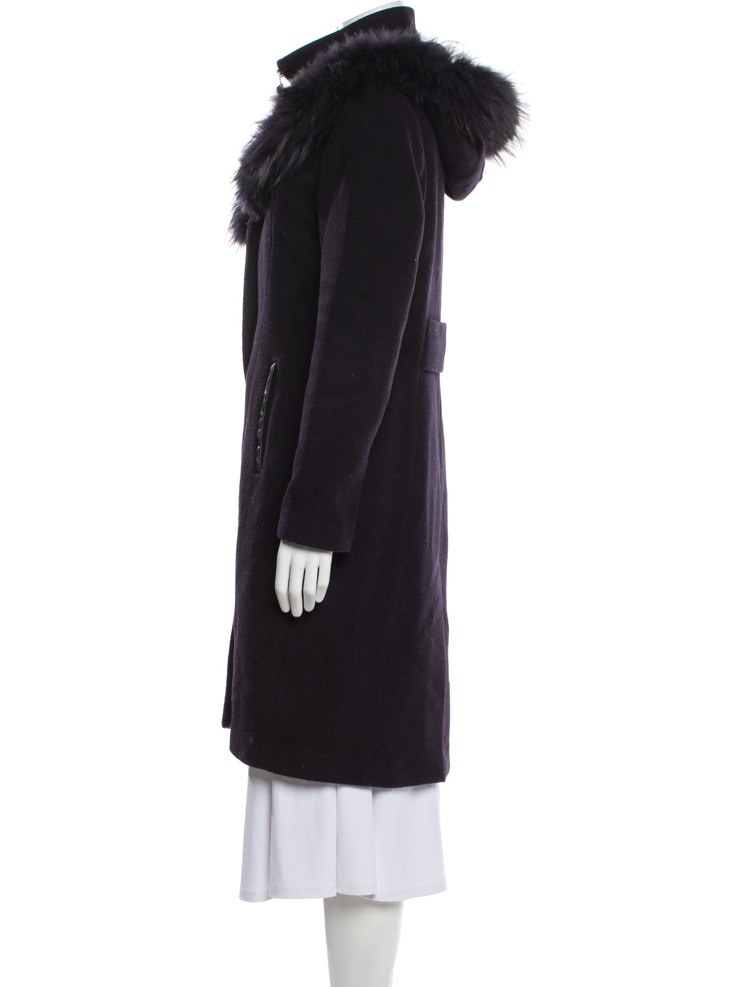 Mackage Wool Faux Fur Coat