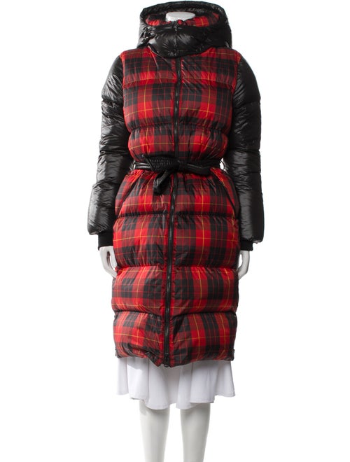 Mackage Plaid Print Down Coat