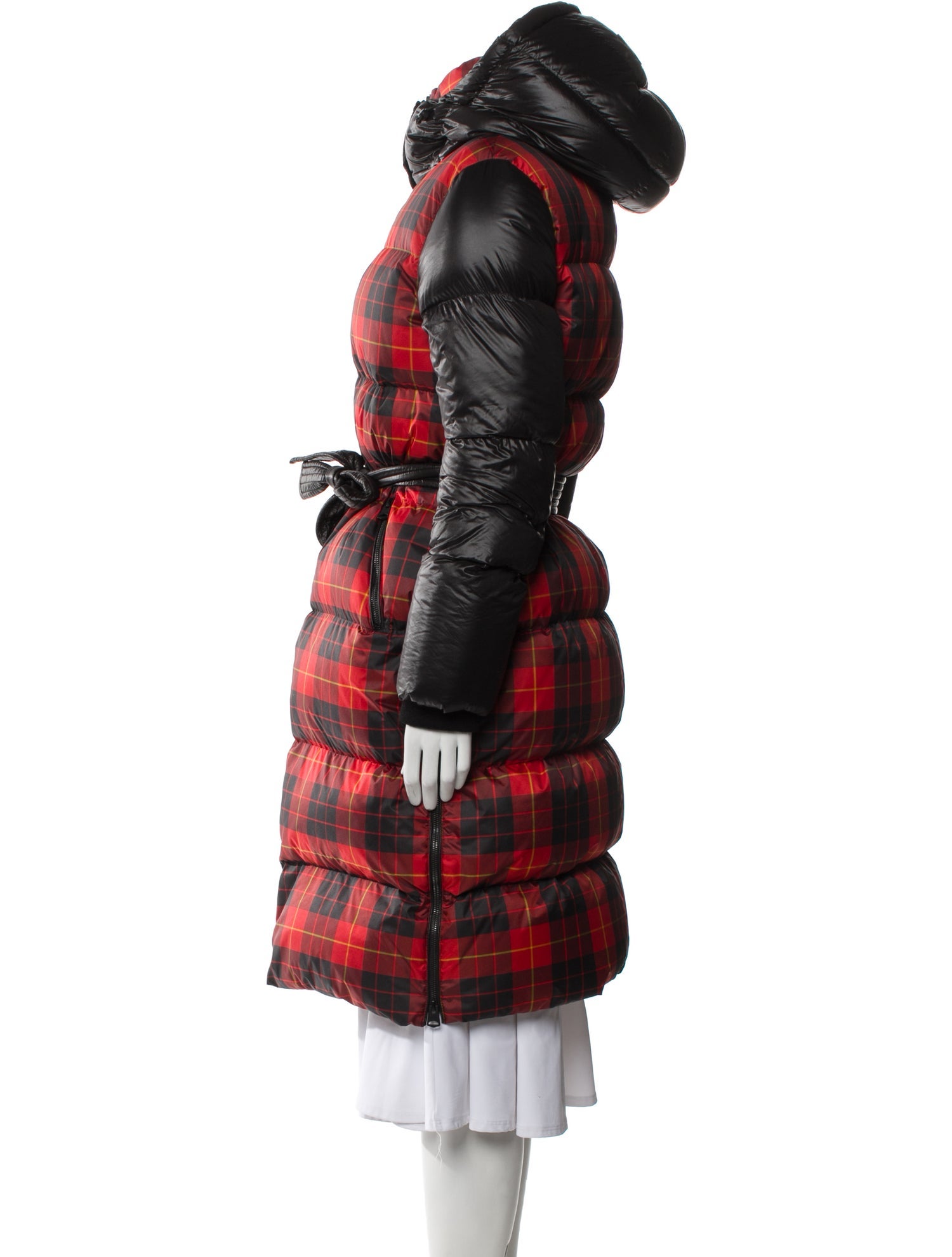 Mackage Plaid Print Down Coat