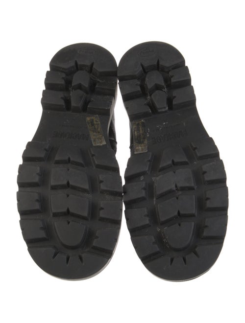 Mackage Leather Combat Boots