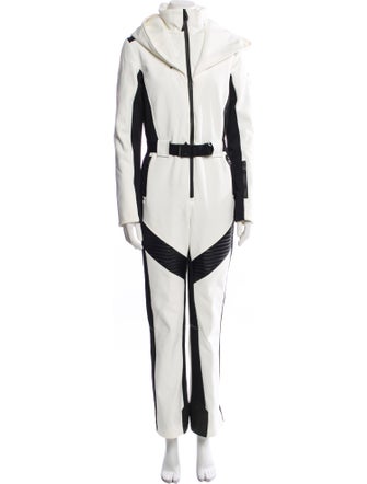 Mackage Nylon Colorblock Pattern Jumpsuit