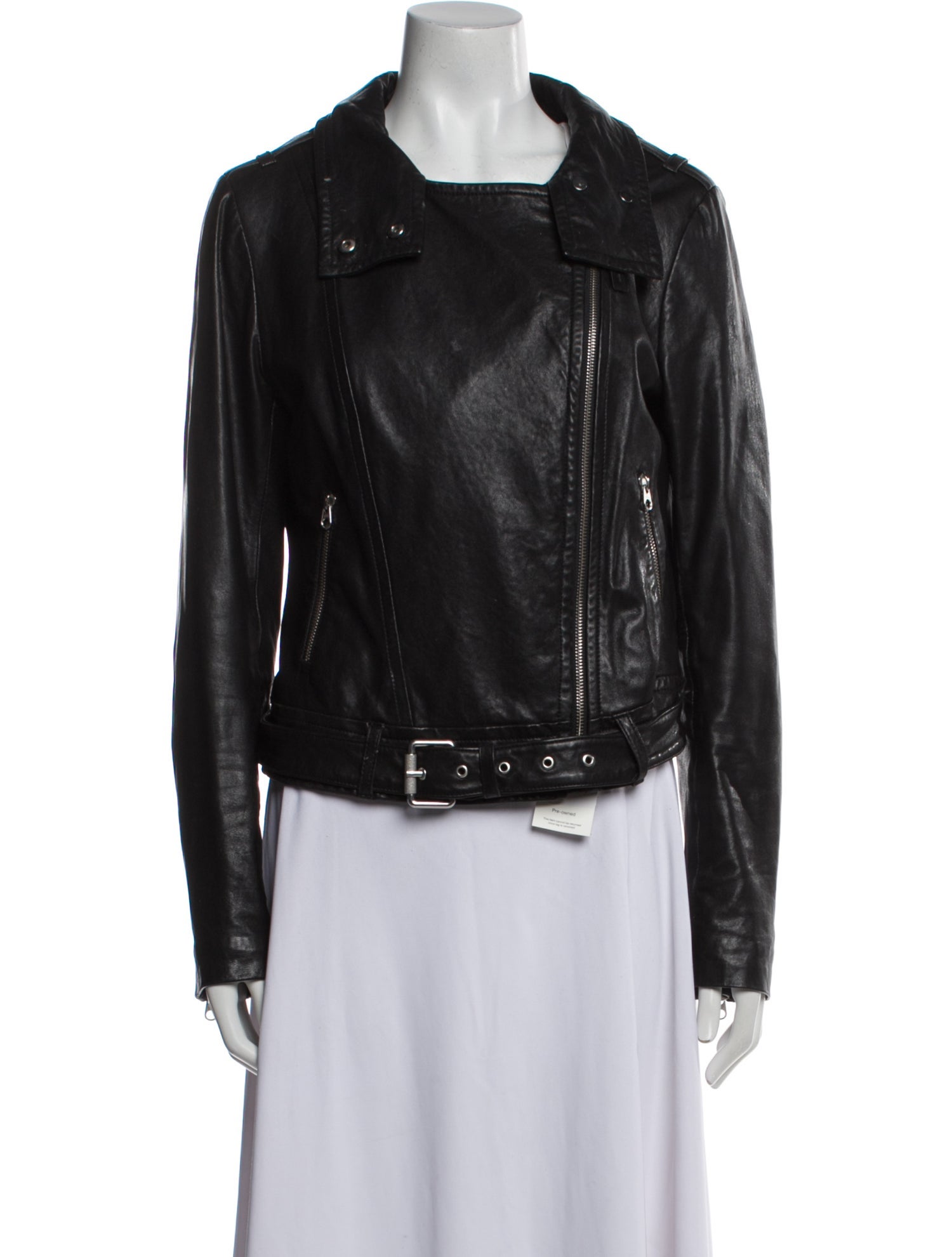 Mackage Lamb Leather Biker Jacket