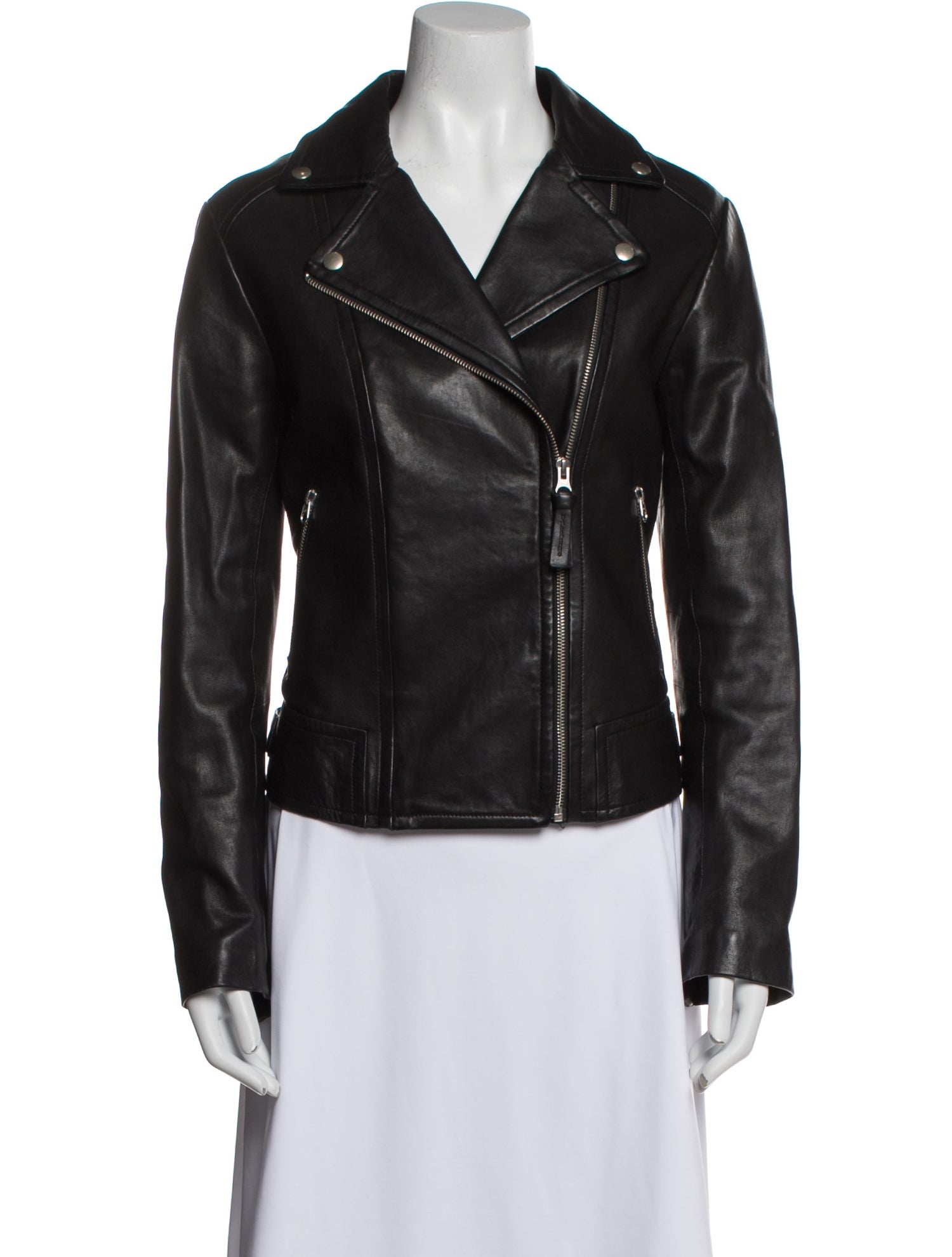Mackage Lamb Leather Biker Jacket