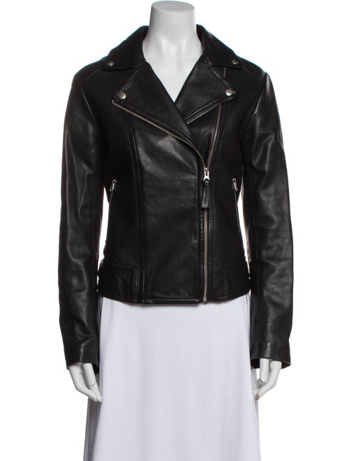 Mackage Lamb Leather Biker Jacket