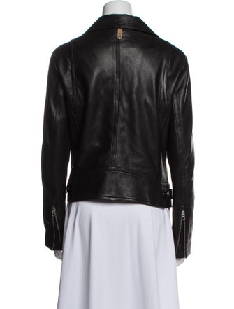 Mackage Lamb Leather Biker Jacket