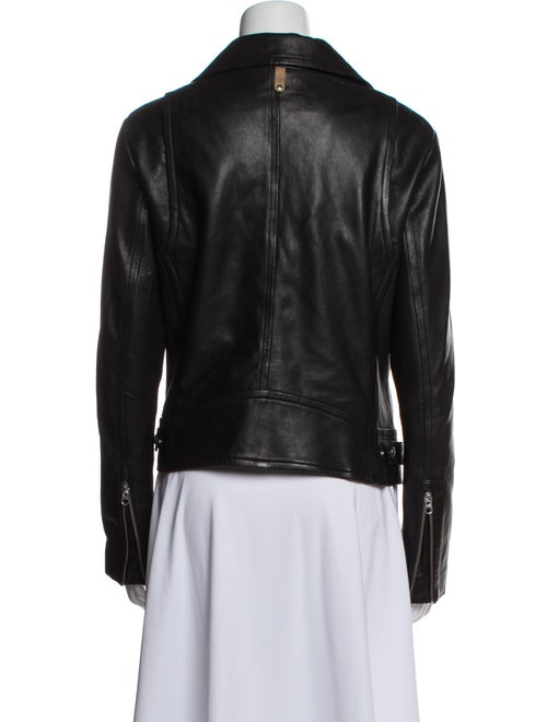 Mackage Lamb Leather Biker Jacket