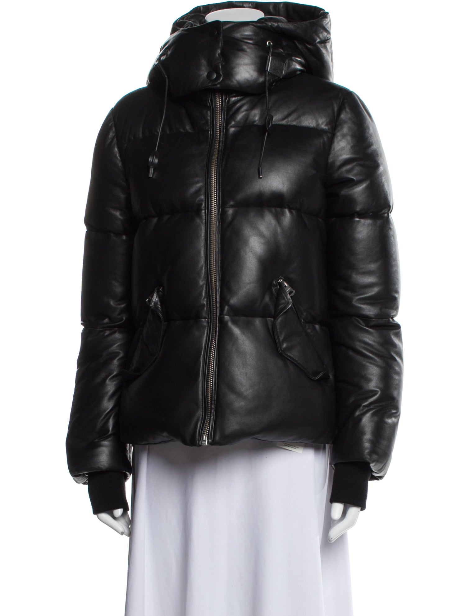 Mackage Leather Down Jacket