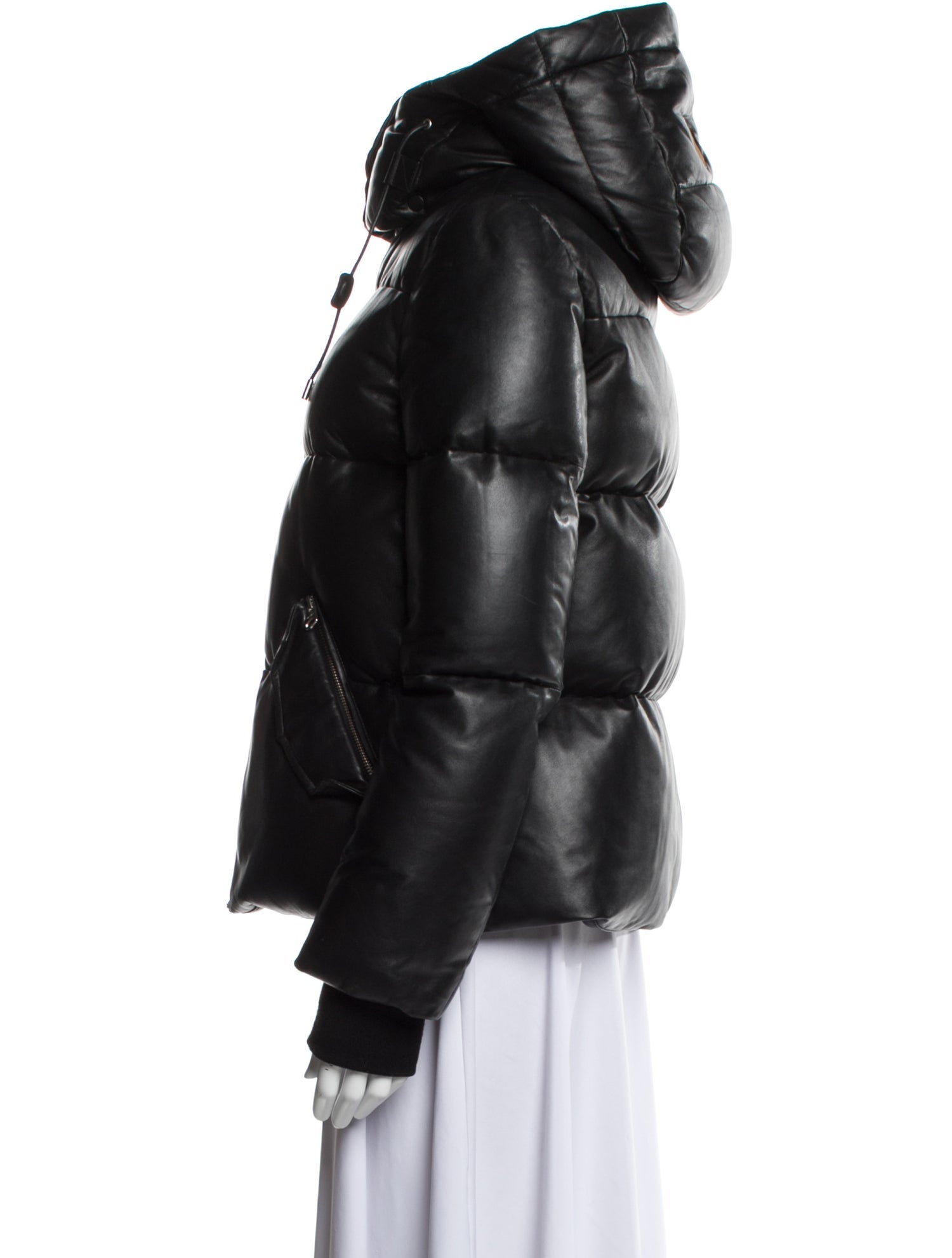 Mackage Leather Down Jacket
