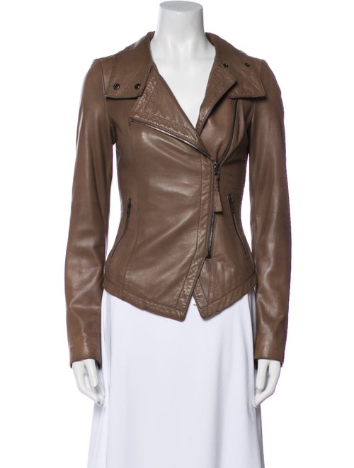 Mackage Lamb Leather Biker Jacket