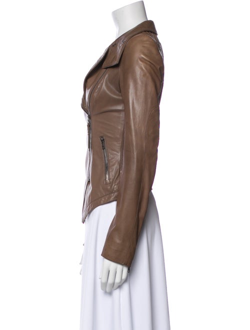 Mackage Lamb Leather Biker Jacket